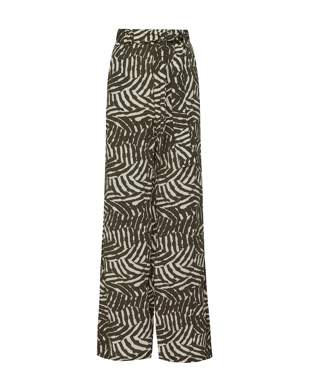 Ale Παντελονα Ζωνη 8923064-Xaki Khaki Γυναικεία ρούχα παντελόνια Υφασματινα Politikos Shop Πολιτικός