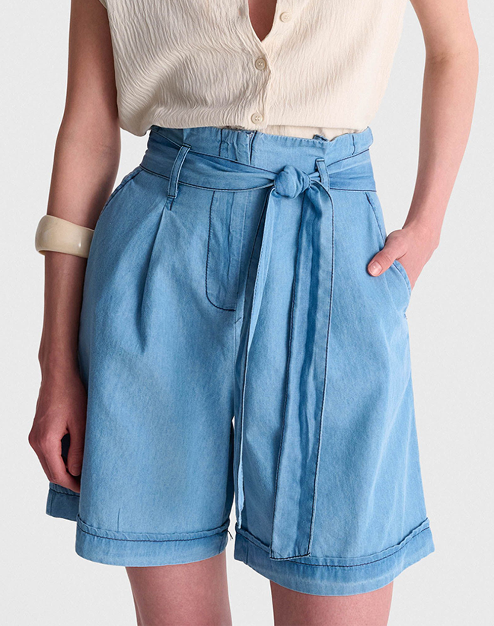 ALE ΒΕΡΜΟΥΔΑ 81253661-LBLUE DenimLightBlue