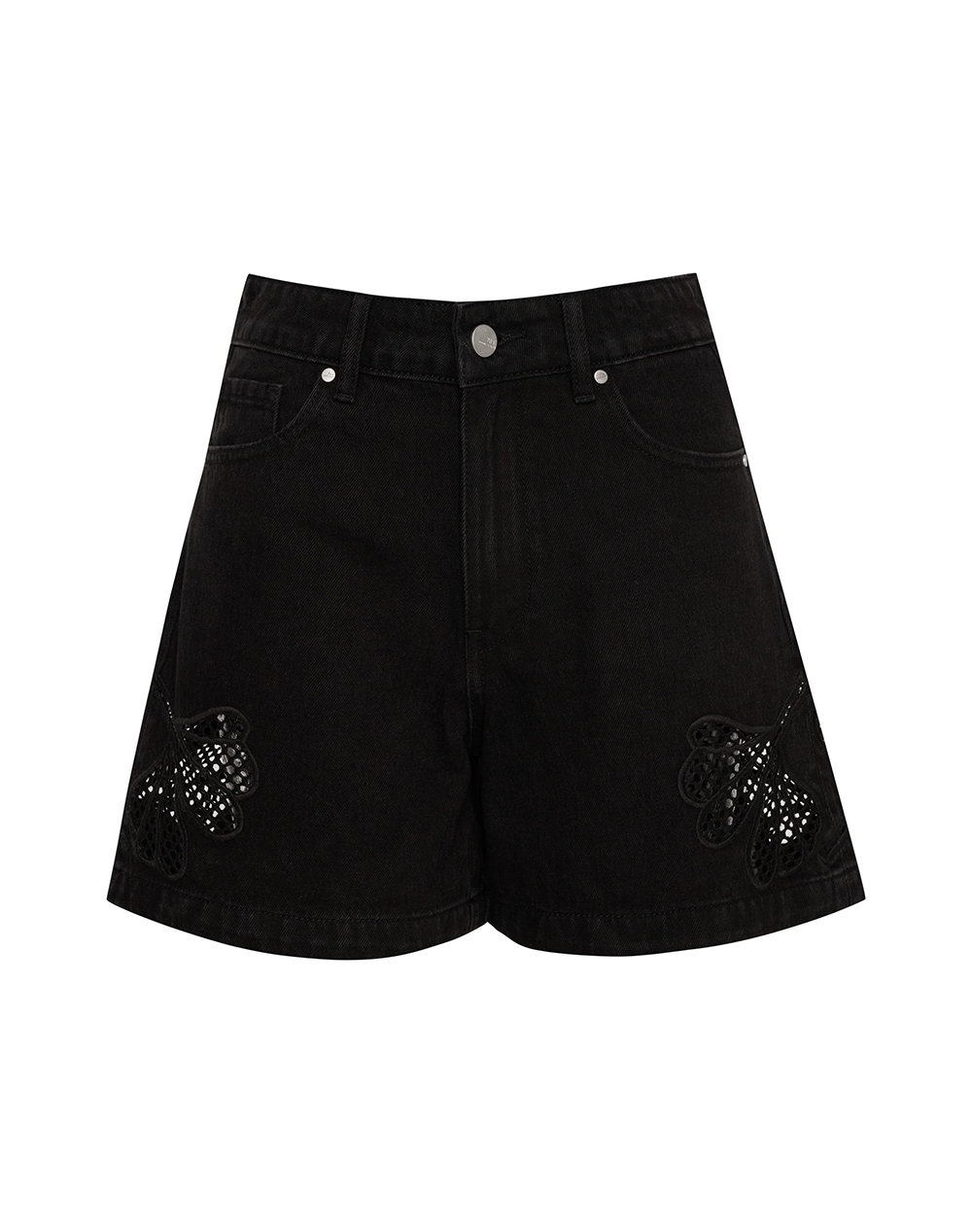Ale Σορτς 8922981-Mayro Denimblack Γυναικεία ρούχα Βερμουδες Politikos Shop Πολιτικός
