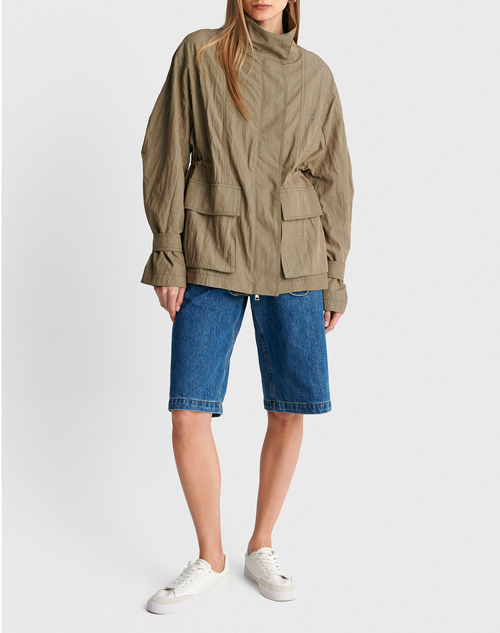 Ale Μπουφάν 8922915-Xaki Khaki Γυναικεία ρούχα Πανωφορια μπουφάν Politikos Shop Πολιτικός