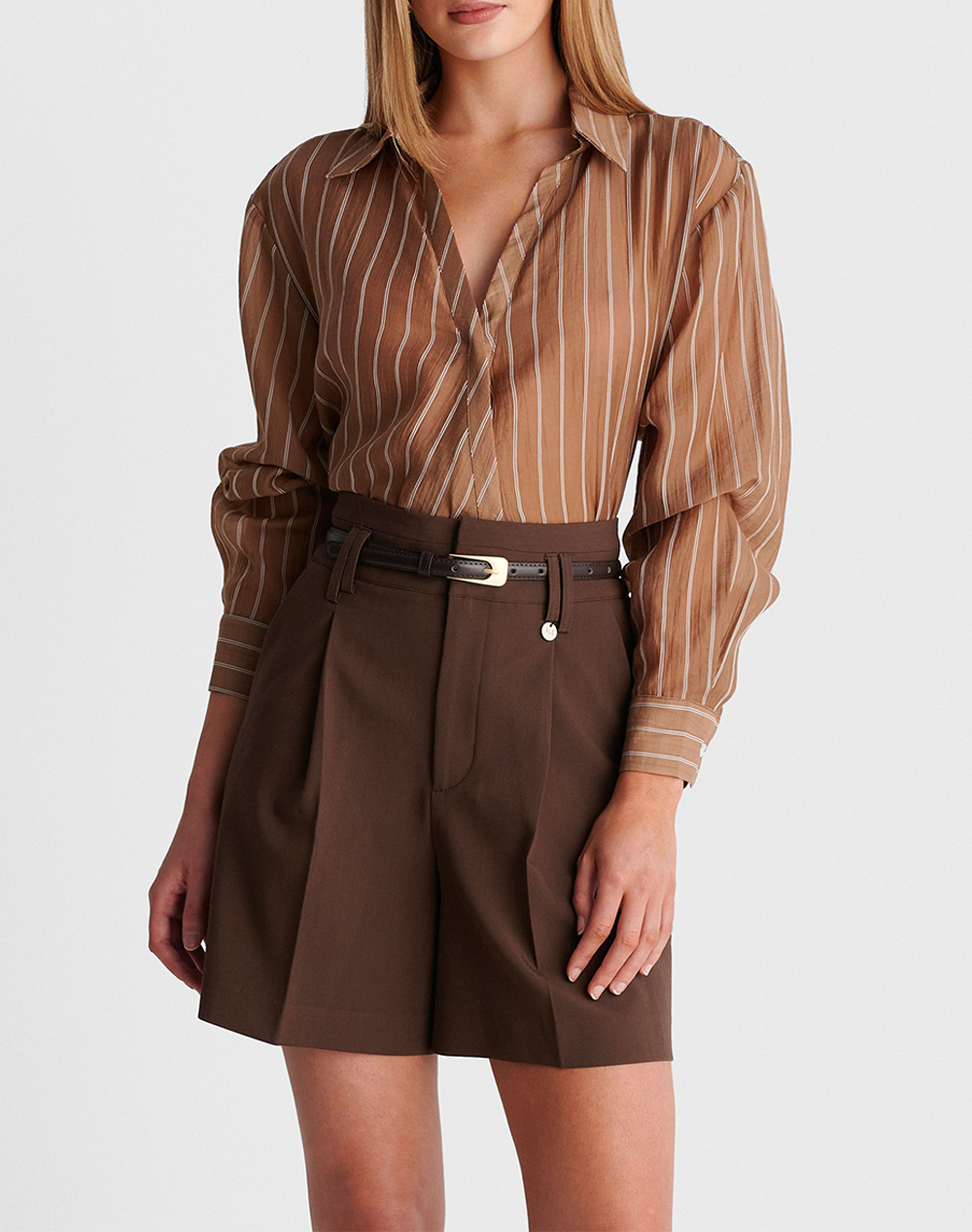 Ale Τουνικ 8922880-Lbrow Brown Γυναικεία ρούχα μπλούζες Τοπ Κορμακια Politikos Shop Πολιτικός