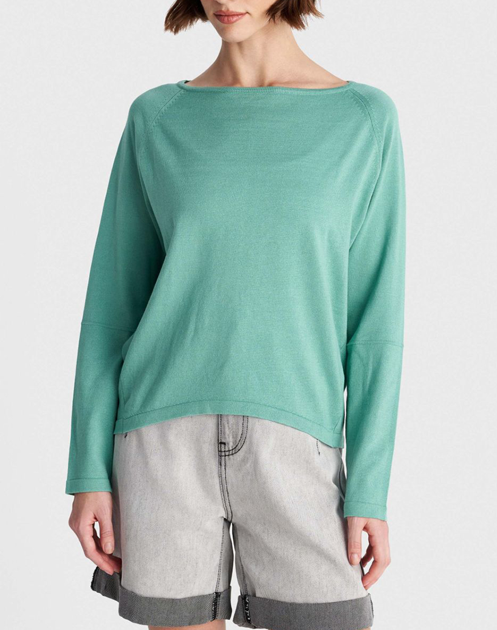 ALE ΜΠΛΟΥΖΑ 8P23376-MENTA MintGreen