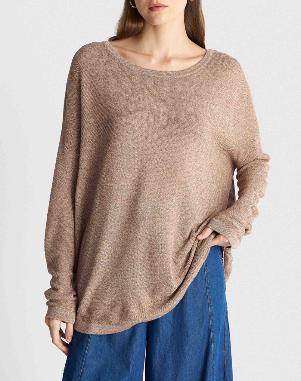 ALE ΜΠΛΟΥΖΑ 8P23386-MPEZ Biege