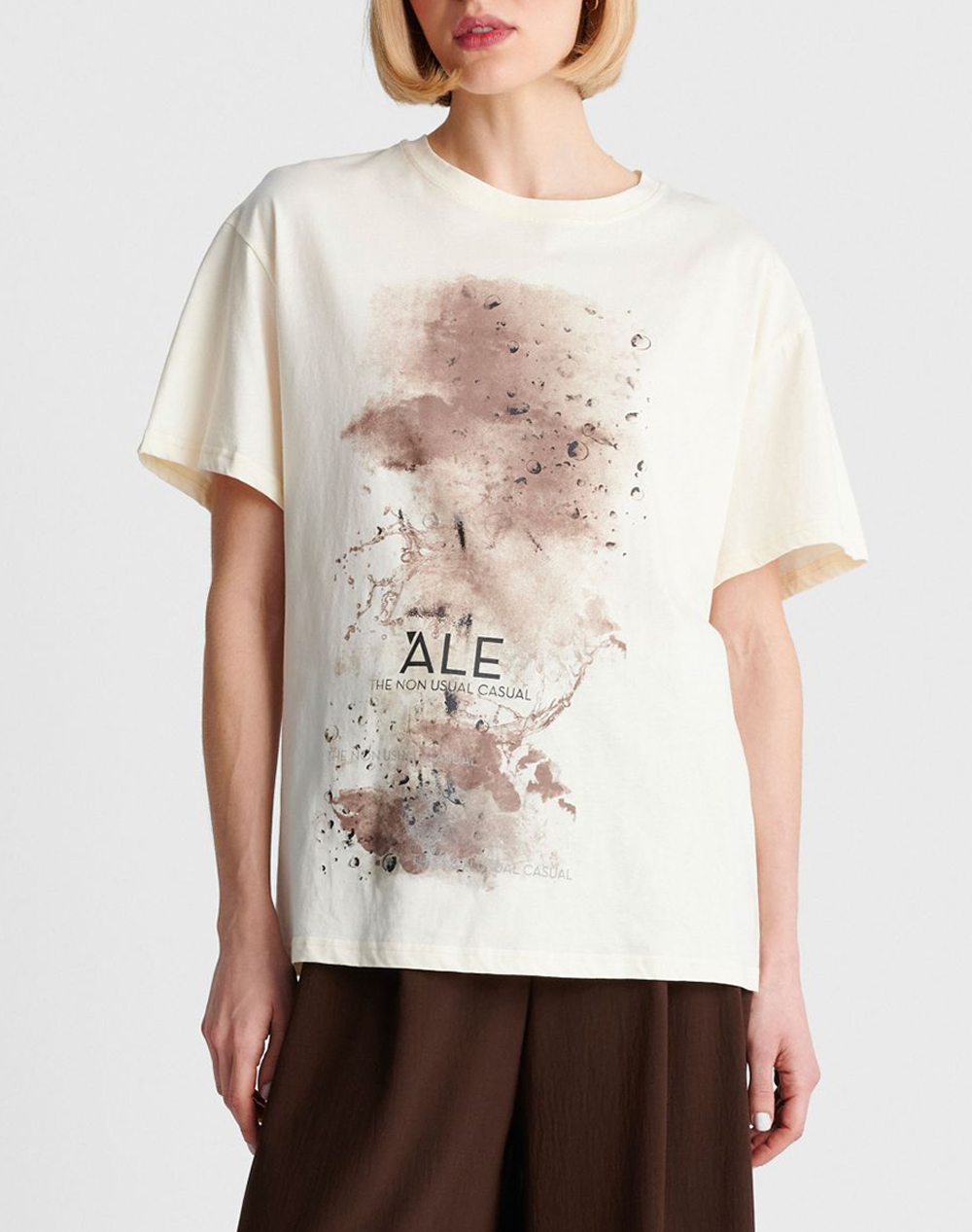 ALE ΜΠΛΟΥΖΑ 8923136-BUTTE Biege