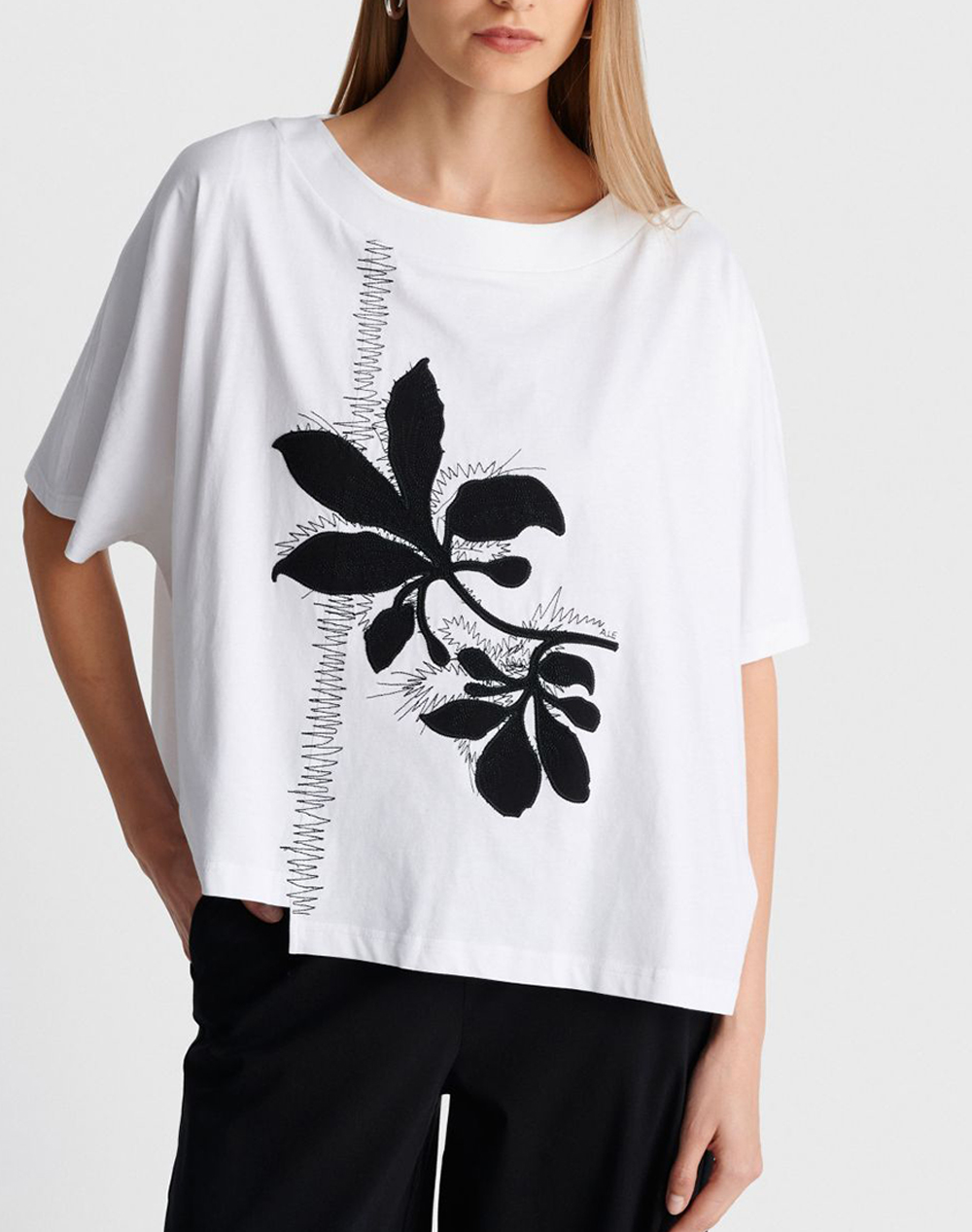 ALE ΜΠΛΟΥΖΑ 8923134-LEYKO White