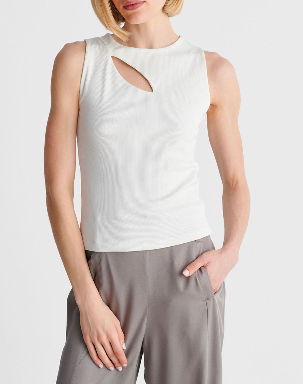 ALE ΜΠΛΟΥΖΑ 82887281-CREAM Ecru