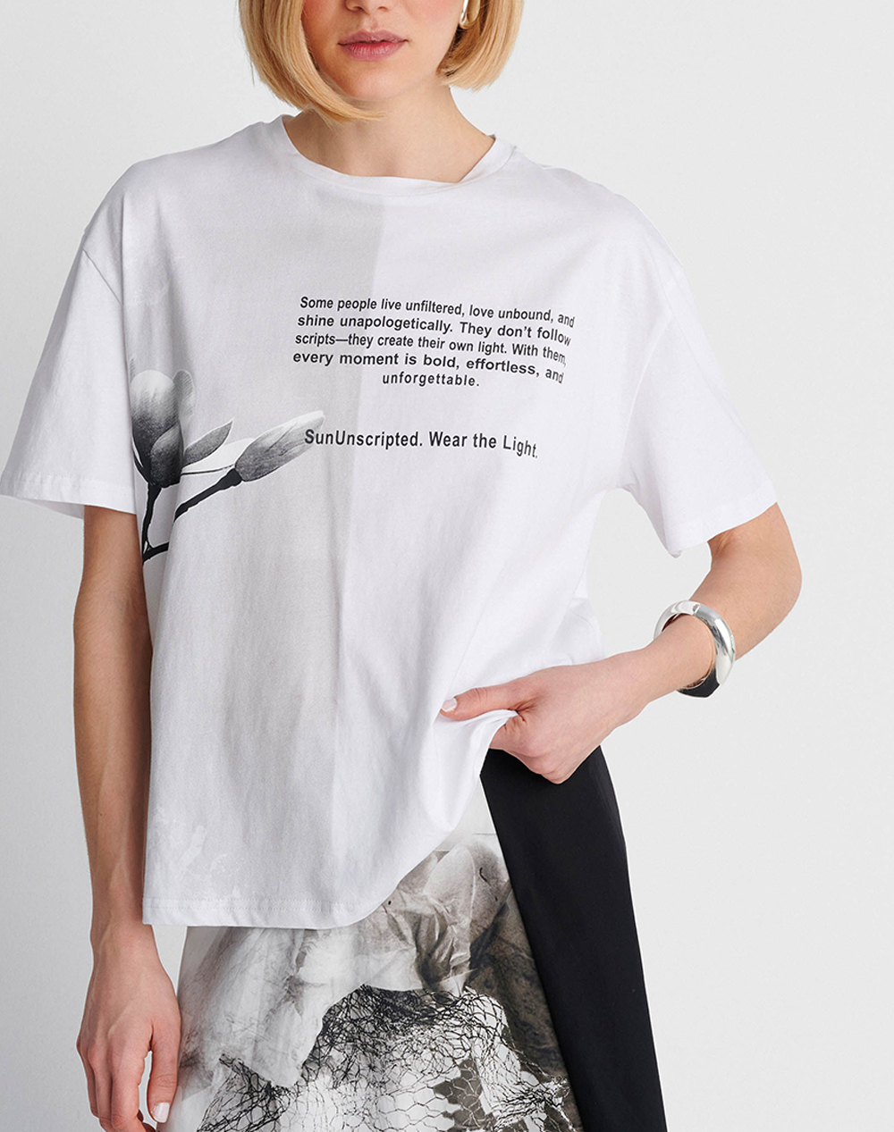 ALE ΜΠΛΟΥΖΑ 8923138-LEYKO White