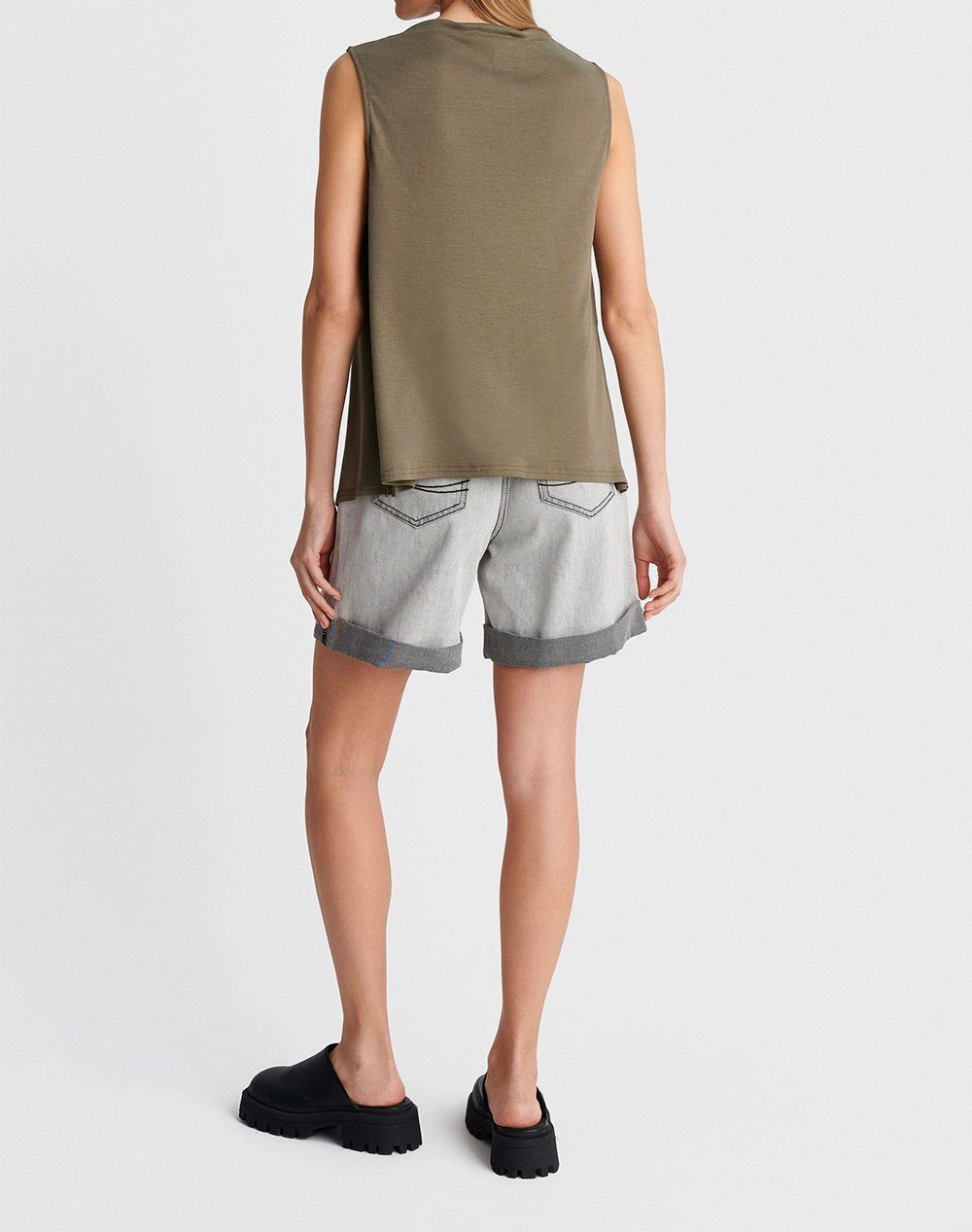 ALE ΜΠΛΟΥΖΑ 8923040-XAKI Khaki φωτογραφία