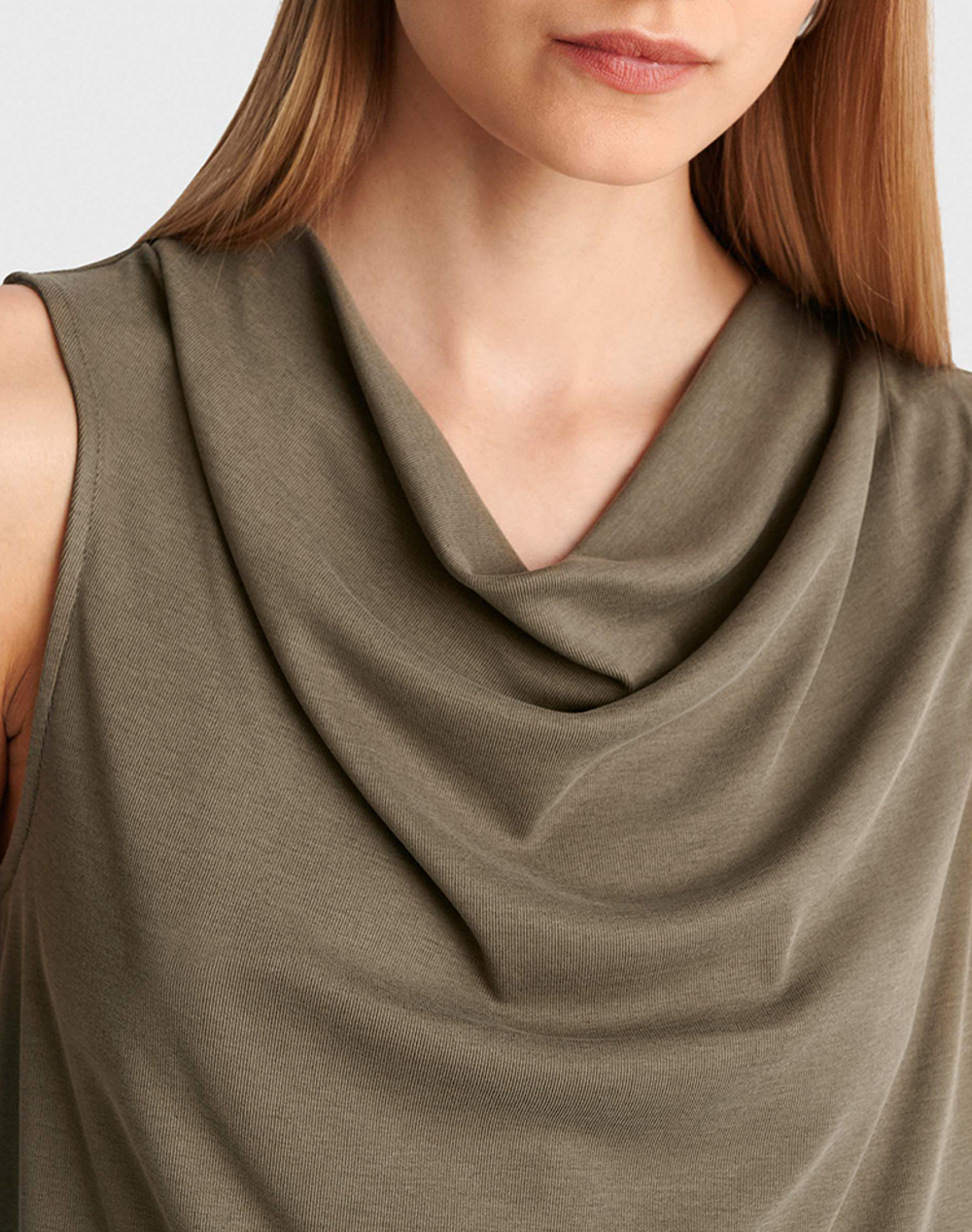 ALE ΜΠΛΟΥΖΑ 8923040-XAKI Khaki φωτογραφία
