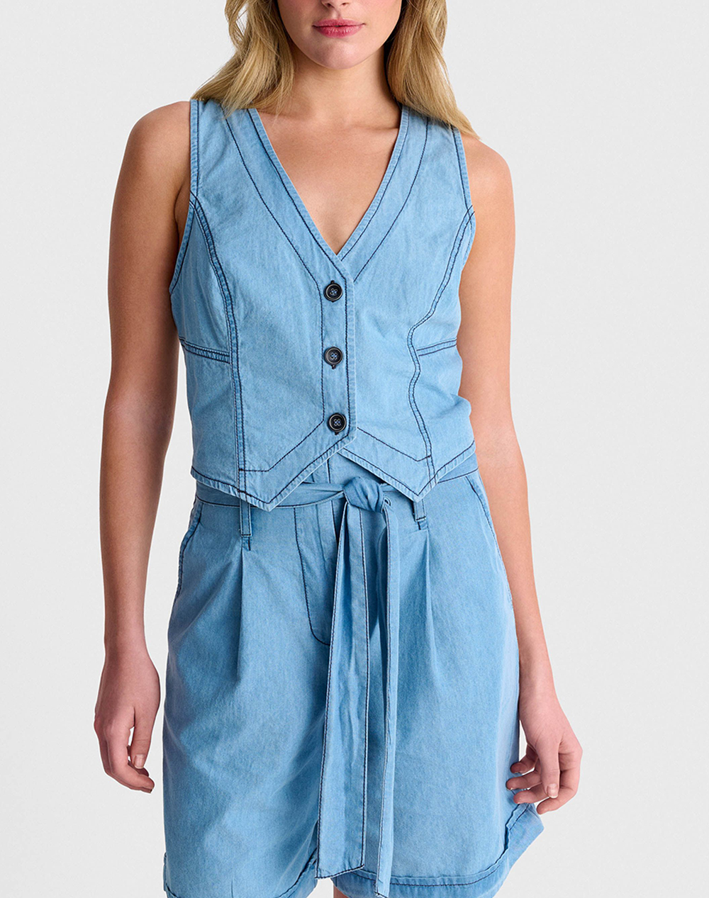 ALE ALE ΜΠΛΟΥΖΑ 81253458-LBLUE DenimLightBlue