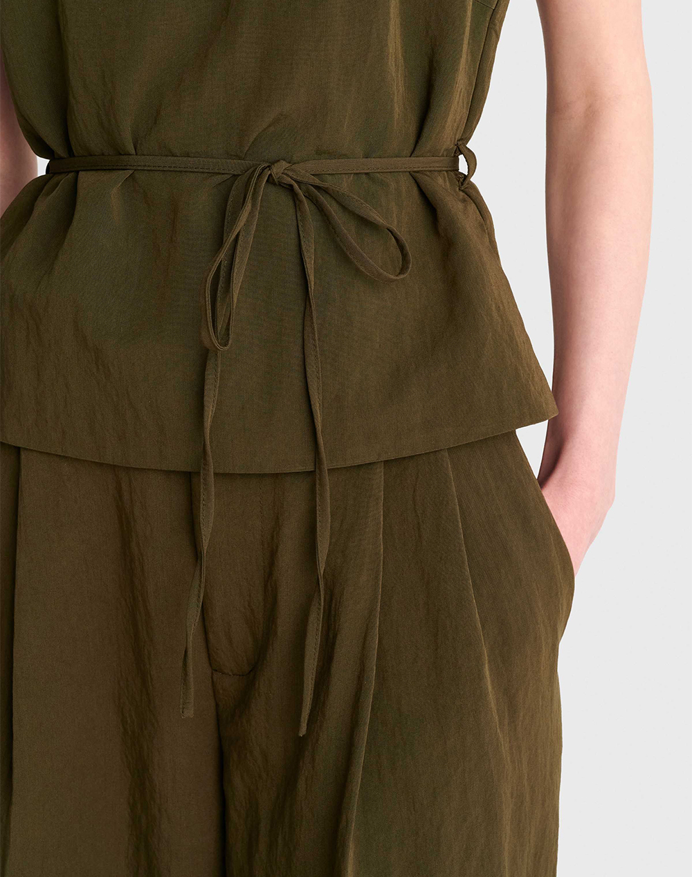 Ale Τοπ 8923061-Xaki Khaki Γυναικεία ρούχα μπλούζες Κορμακια Politikos Shop Πολιτικός