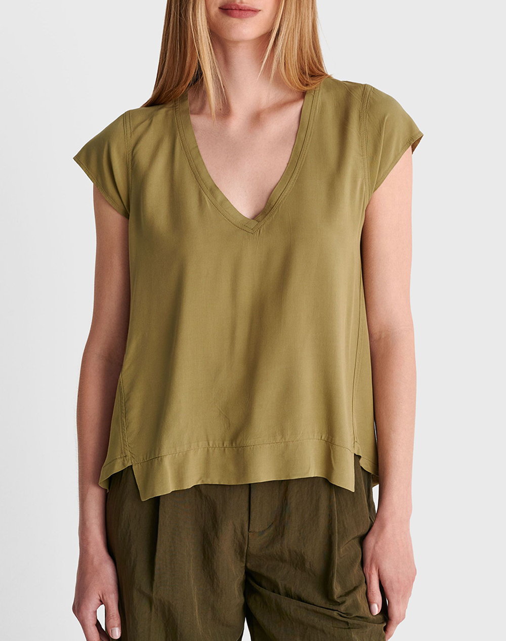 ALE ΤΟΠ 100ΒΙΣΚΟΖΗ 81002344-LKHAK Khaki