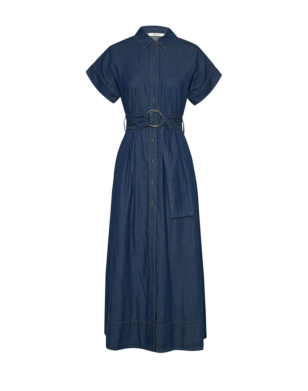 Ale Φόρεμα Ζωνη 8923177-Mple Denimblue Γυναικεία ρούχα φορέματα Politikos Shop Πολιτικός