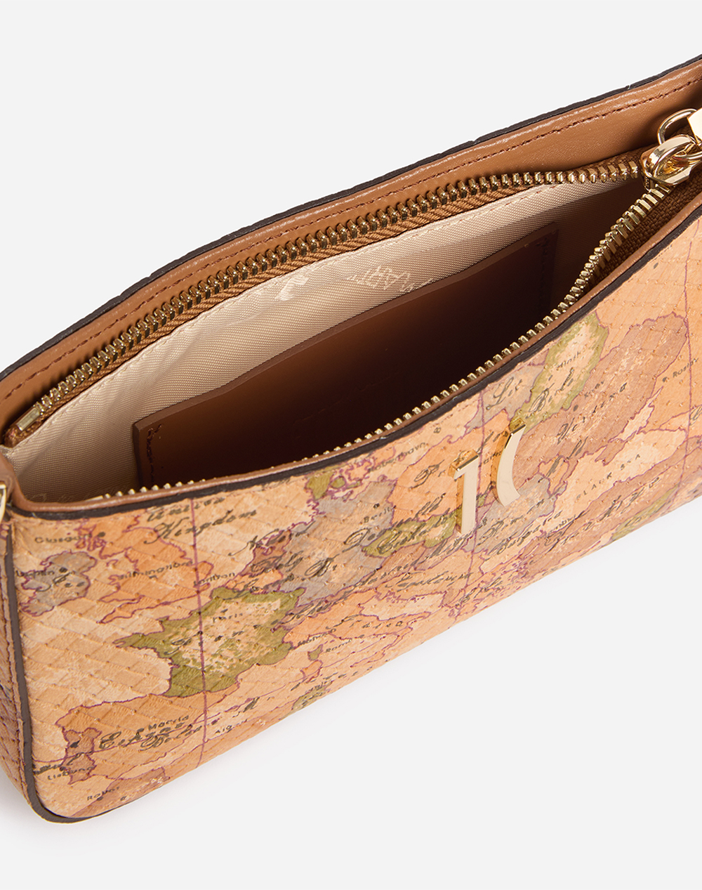 ALV.MARTINI POCHETTE 90%LEATH.10%LEATH. IT.ORIGIN LPO52-8648-0010 Tan φωτογραφία