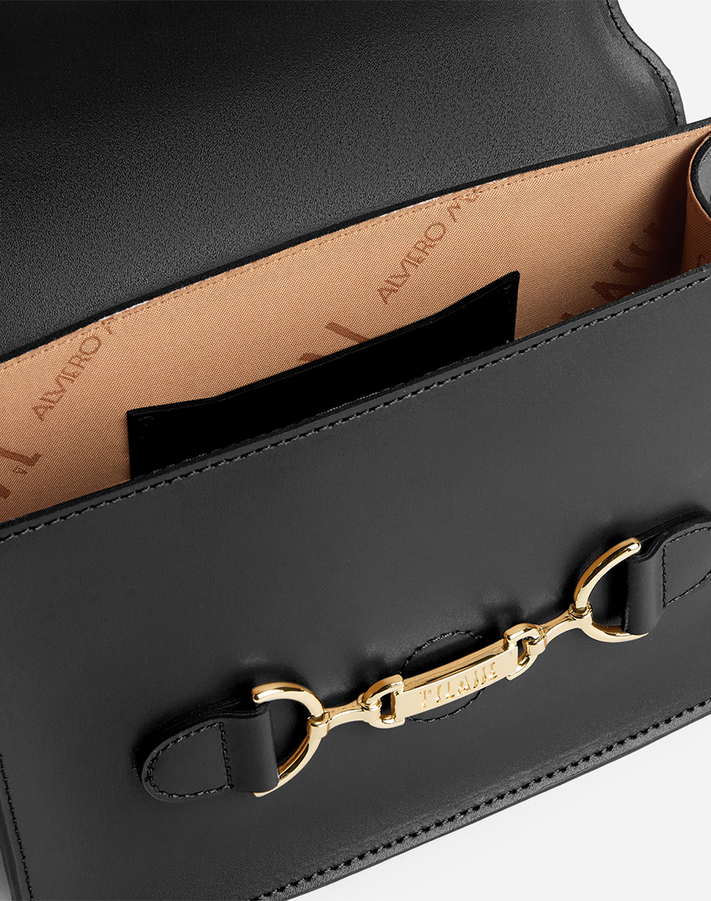 ALV.MARTINI SHOULD.BAG 80%LEATH.20%PU,PES,CO IT.ORIGIN LLE99-B620-0001 Black φωτογραφία