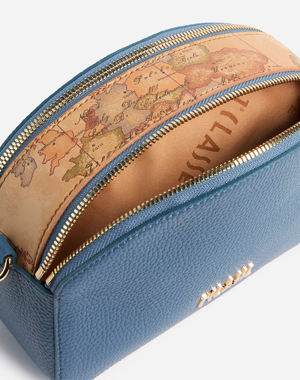 ALV.MARTINI REPORTER BAG 80%LEATH.20%PU,PES,CO IT.ORIGIN LLF04-R630-0136 OceanBlue φωτογραφία