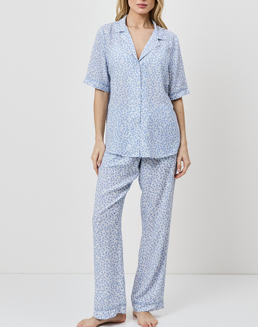 ARUELLE Lullaby pj long SS26 39.01.23.949-BLUE Blue