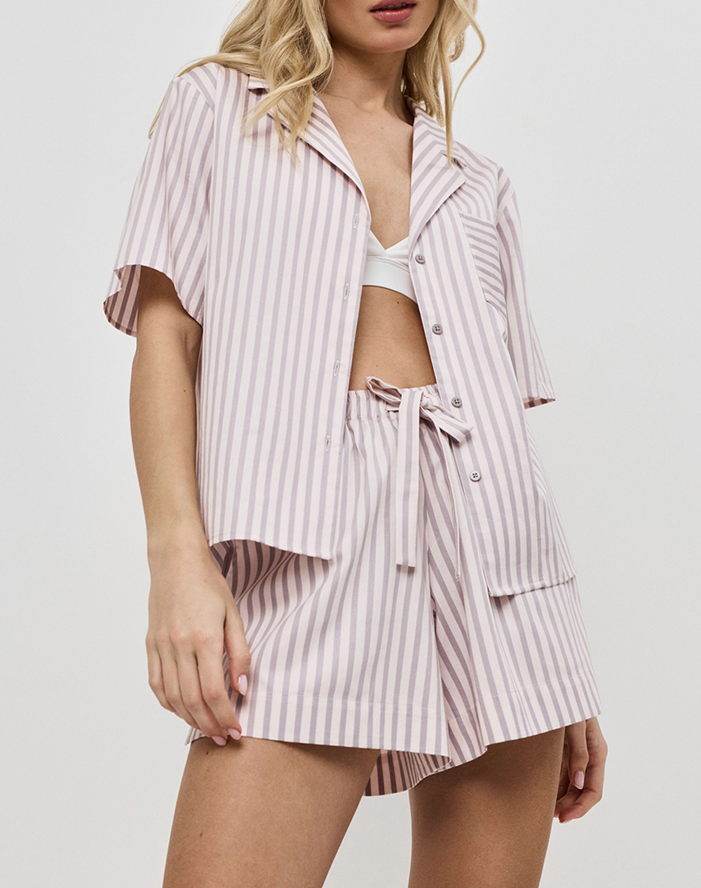 Aruelle Elow Pj Short Ss26 39 01 23 934-Pale Pink Lightpink Γυναικεία Homewear Πιτζαμες Politikos Shop Πολιτικός