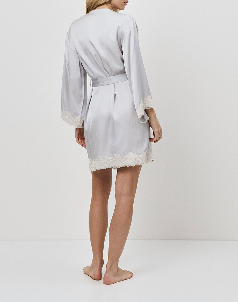ARUELLE ARUELLE Eden gown SS26 39.01.23.930-GREY LightGray - 2