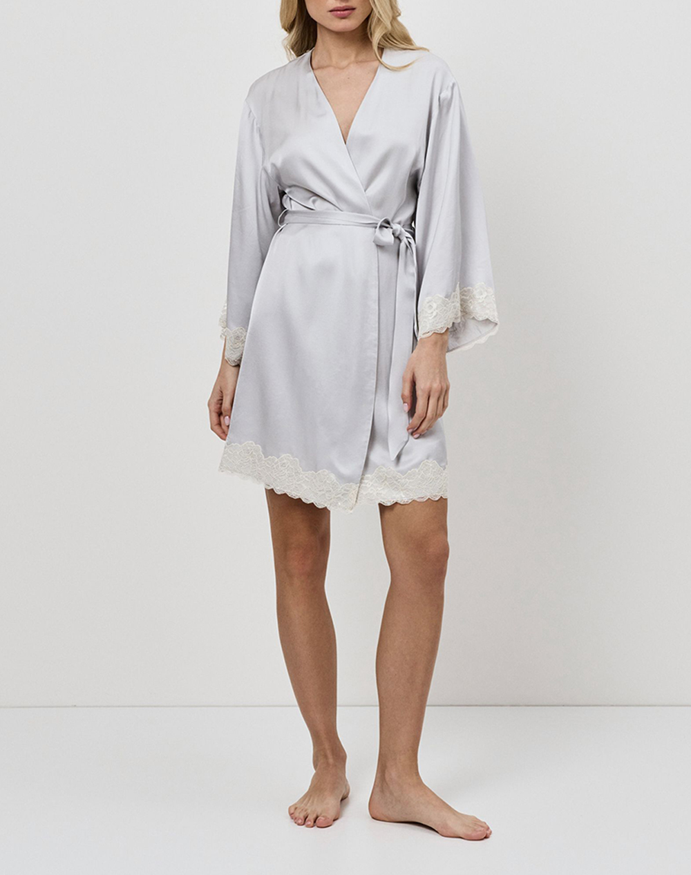 Aruelle Eden Gown Ss26 39 01 23 930-Grey Lightgray Γυναικεία Homewear Ρομπες Politikos Shop Πολιτικός