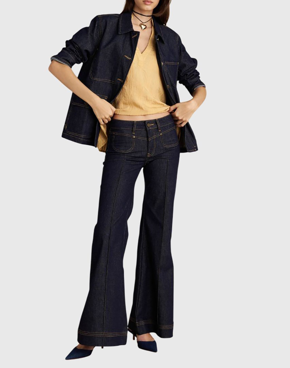 ATTRATTIVO ΠΑΝΤΕΛΟΝΙ 9922938-MPLE DenimDarkBlue φωτογραφία