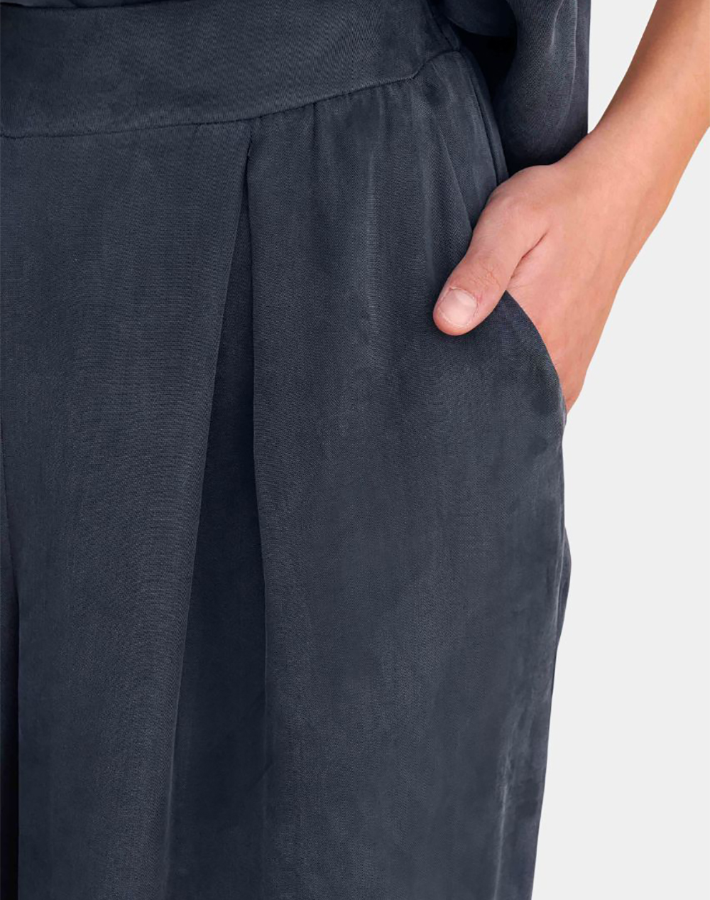Attrattivo Παντελόνι 9923701-Grblu Navyblue Γυναικεία ρούχα παντελόνια Υφασματινα Politikos Shop Πολιτικός