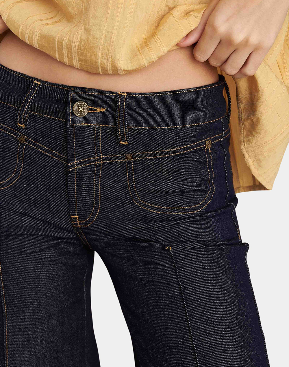 Attrattivo Παντελόνι 9922938-Mple Denimdarkblue Γυναικεία ρούχα παντελόνια Jean 5P Cargo Politikos Shop Πολιτικός