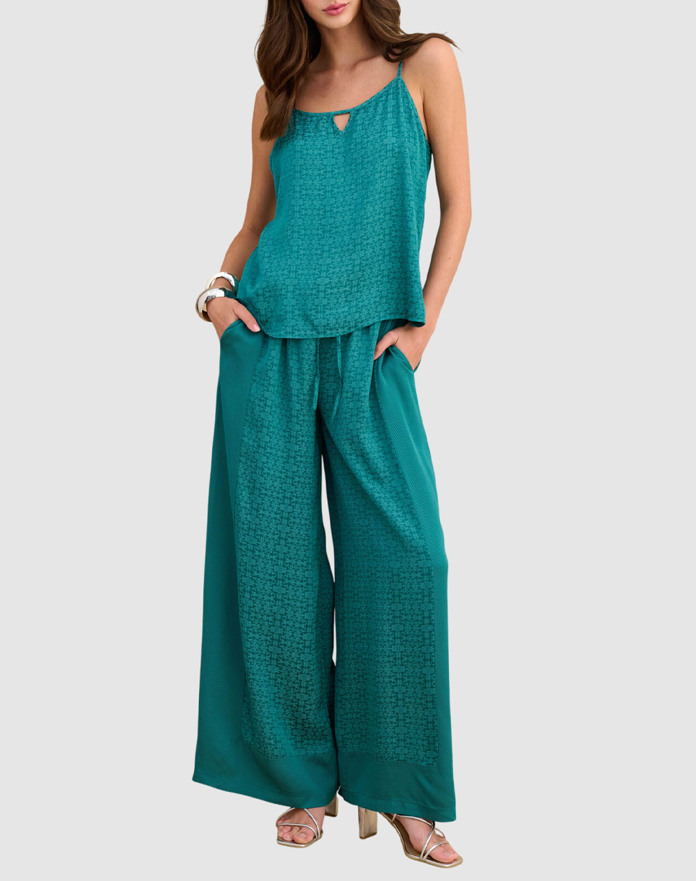 ATTRATTIVO ATTRATTIVO ΠΑΝΤΕΛΟΝΑ 9924375-TEAL Petrol - 3