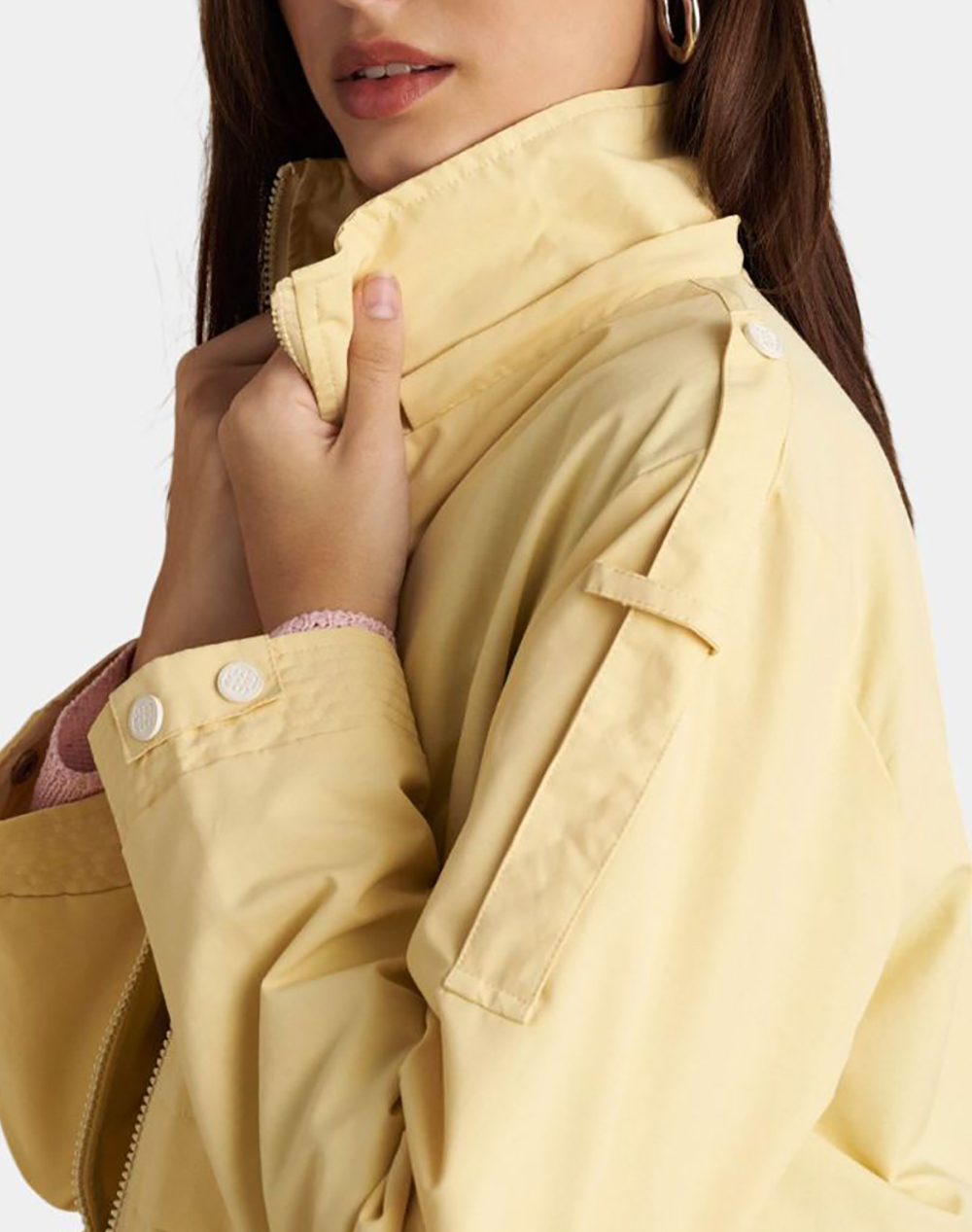 Attrattivo Μπουφάν 9922942-Kitri Yellow Γυναικεία ρούχα Πανωφορια μπουφάν Politikos Shop Πολιτικός