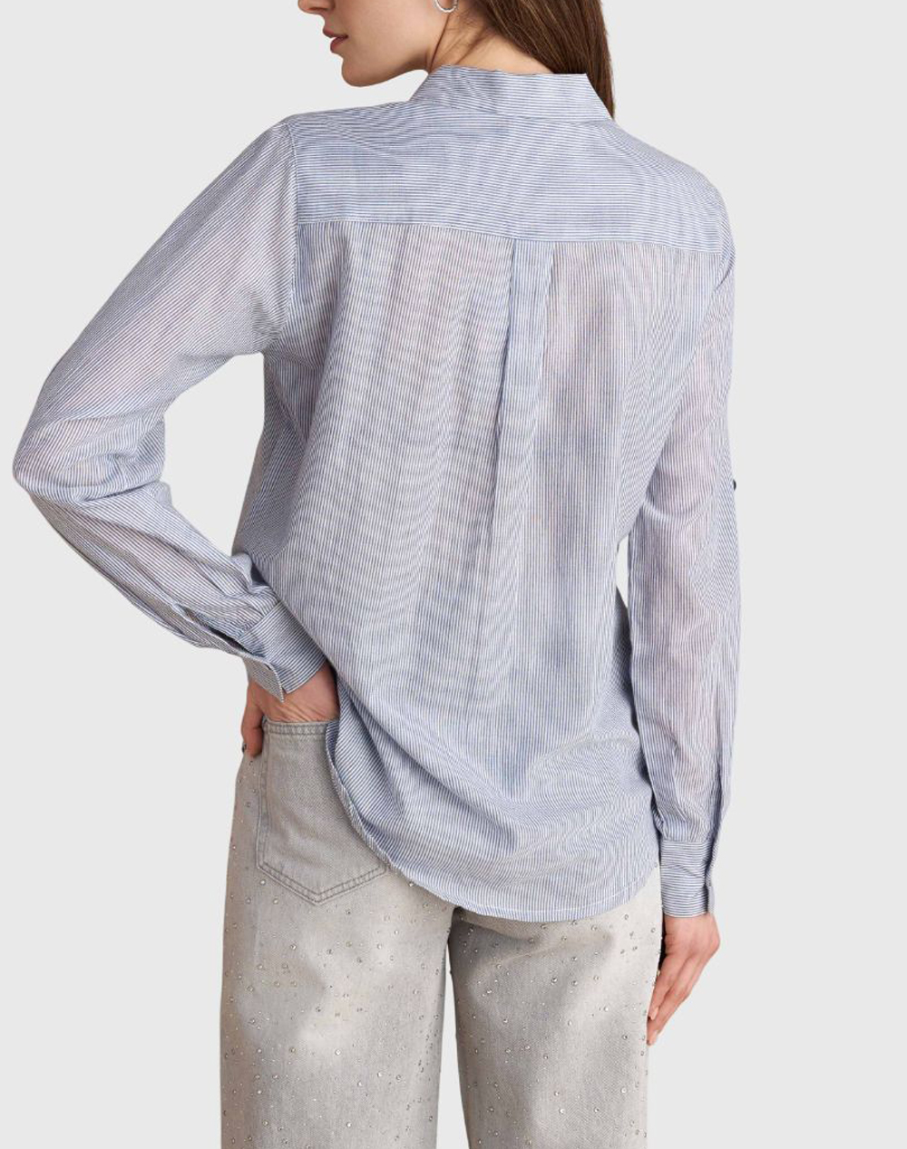 ATTRATTIVO ΠΟΥΚΑΜΙΣΟ 9922959-LBLUE LightBlue φωτογραφία