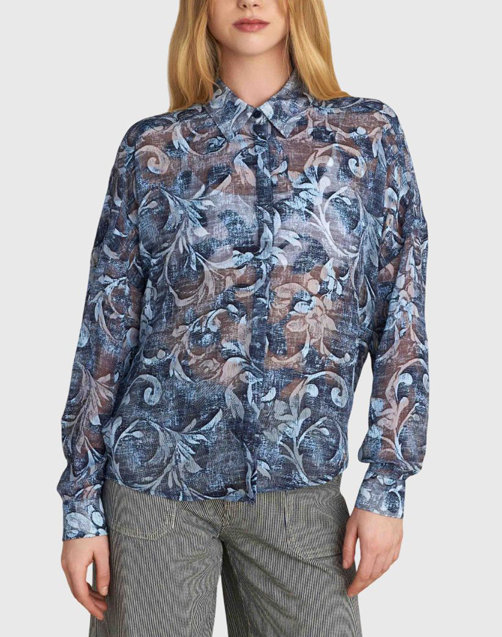 ATTRATTIVO ΠΟΥΚΑΜΙΣΟ 9922924-MPLE Blue