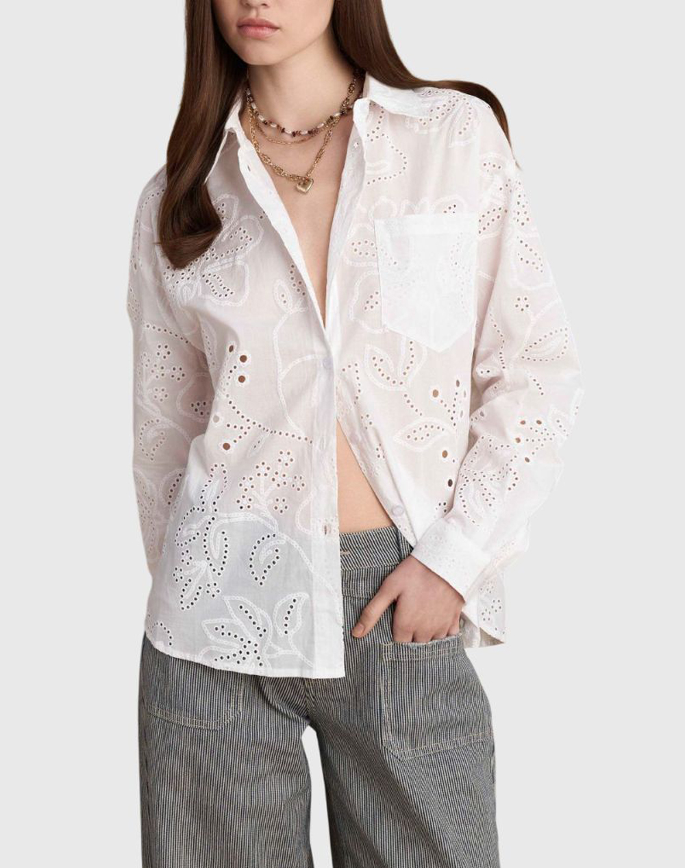 ATTRATTIVO ΠΟΥΚΑΜΙΣΟ 9922968-LEYKO White