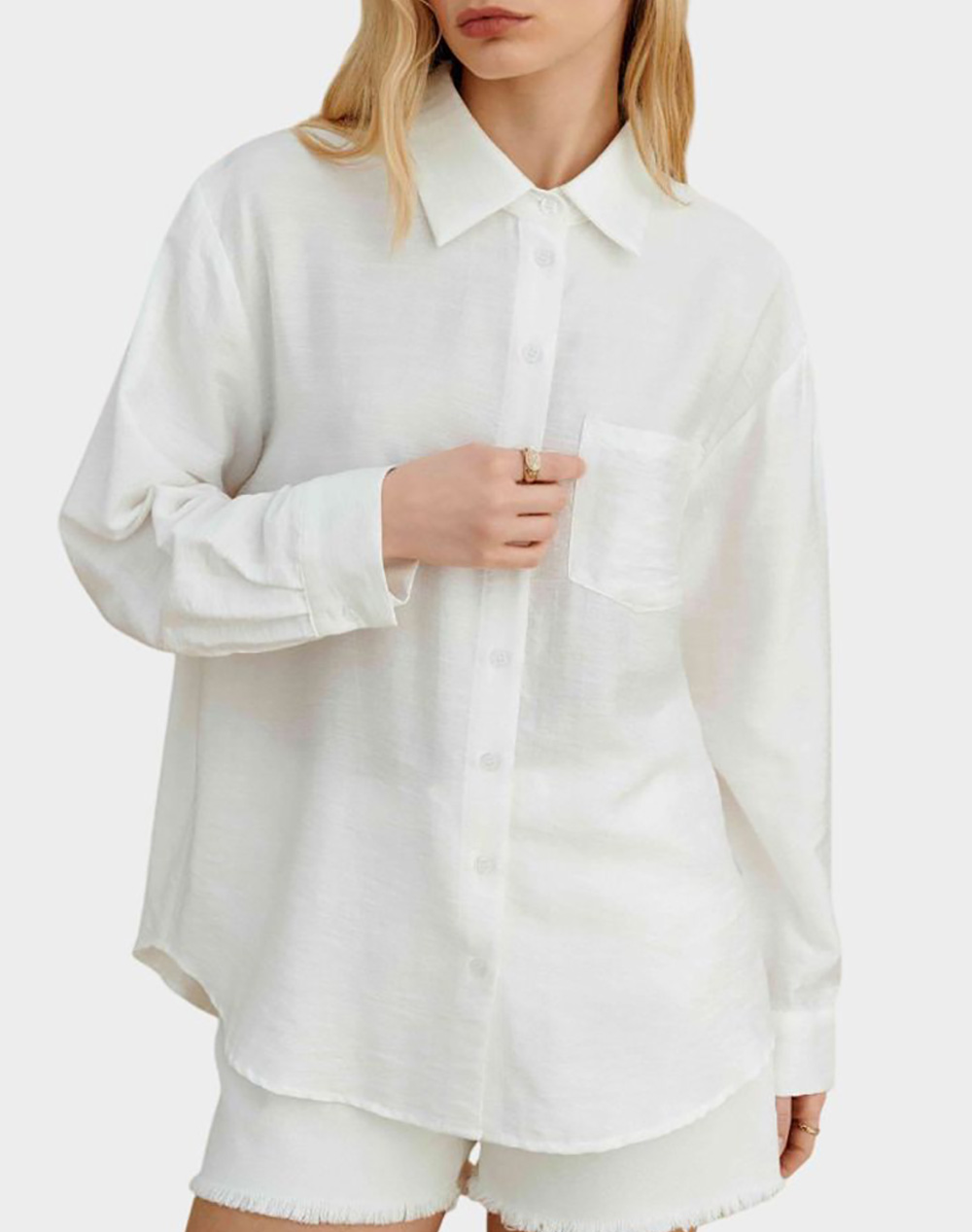 Attrattivo ATTRATTIVO ΠΟΥΚΑΜΙΣΟ 9923069-LEYKO White