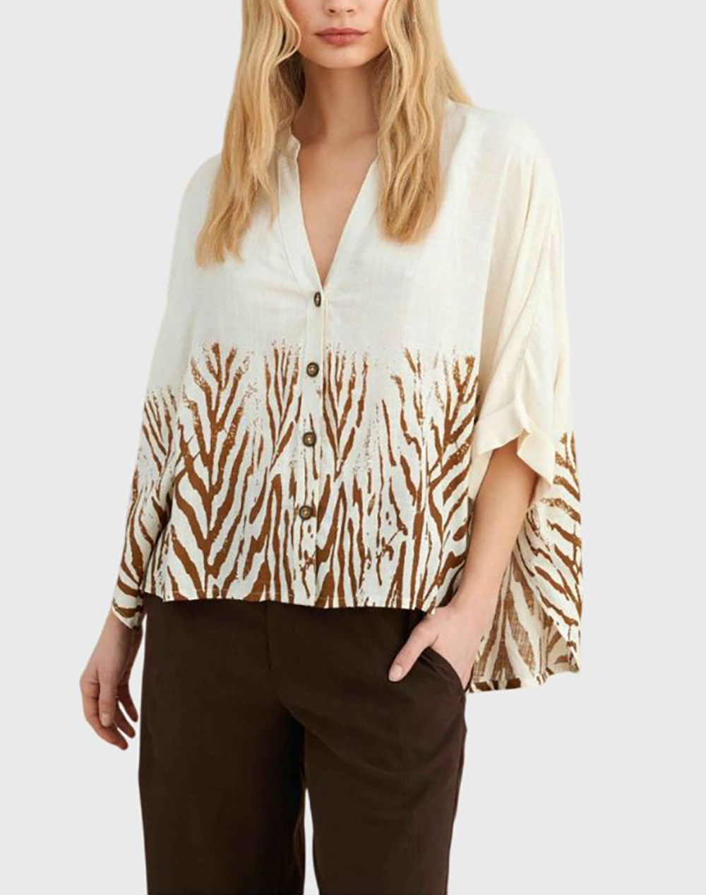 ATTRATTIVO ΠΟΥΚΑΜΙΣΟ 9920931-VANIL Multi