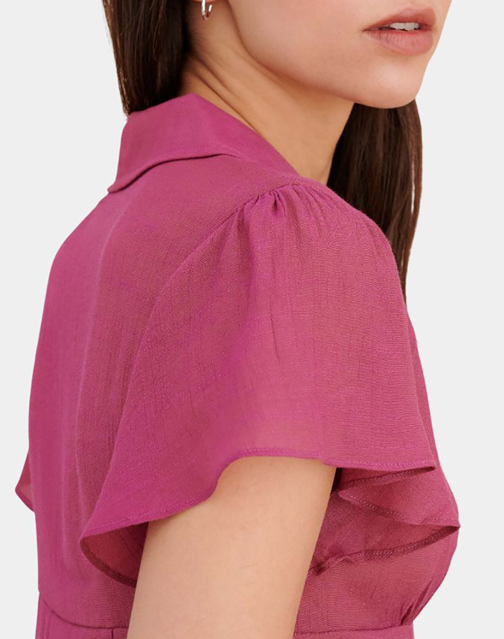 Attrattivo Πουκαμισο 9923174-Cherr Darkpink Γυναικεία ρούχα πουκάμισα Politikos Shop Πολιτικός