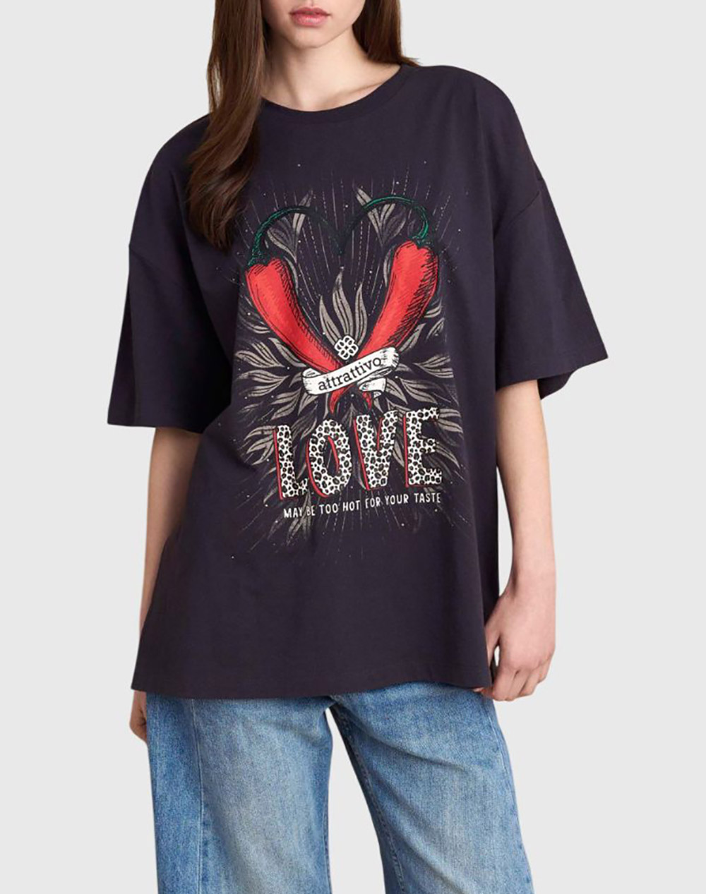 ATTRATTIVO ΜΠΛΟΥΖΑ 9923124-ALMBL DarkGray