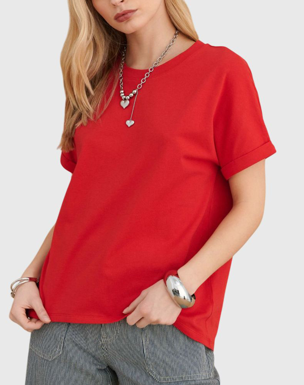 ATTRATTIVO ΜΠΛΟΥΖΑ&ΚΟΛΙΕ 9923125-KOKKI Red