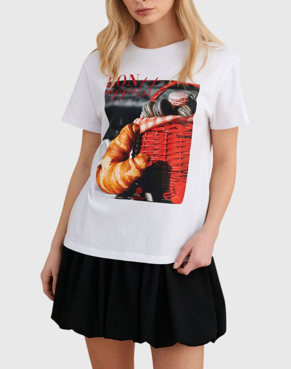 ATTRATTIVO ΜΠΛΟΥΖΑ 9923127-LEYKO White