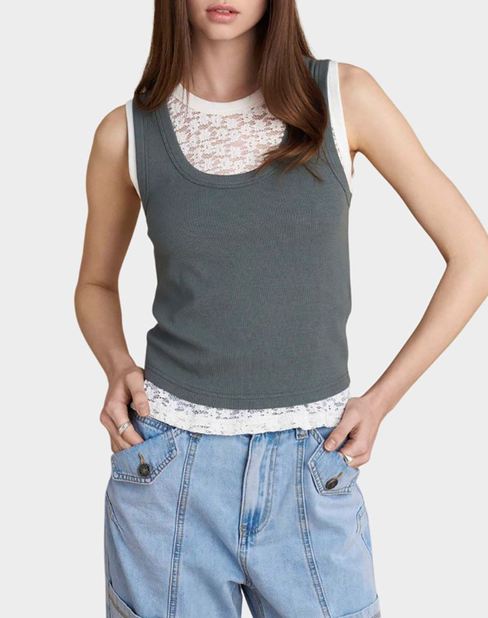 ATTRATTIVO ΣΕΤ 2ΤΜΧ ΜΠΛΟΥΖΑ 9923107-TEAL Gray