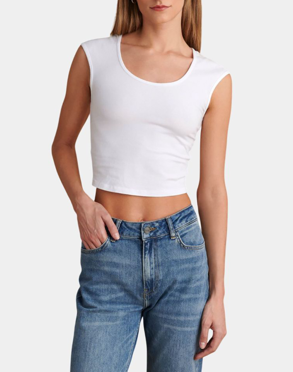 ATTRATTIVO ΜΠΛΟΥΖΑ 9905044C-LEYKO White