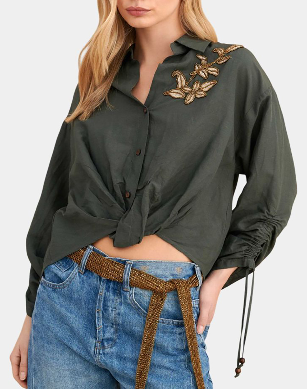 ATTRATTIVO ΤΟΥΝΙΚ 9921260-XAKI Khaki