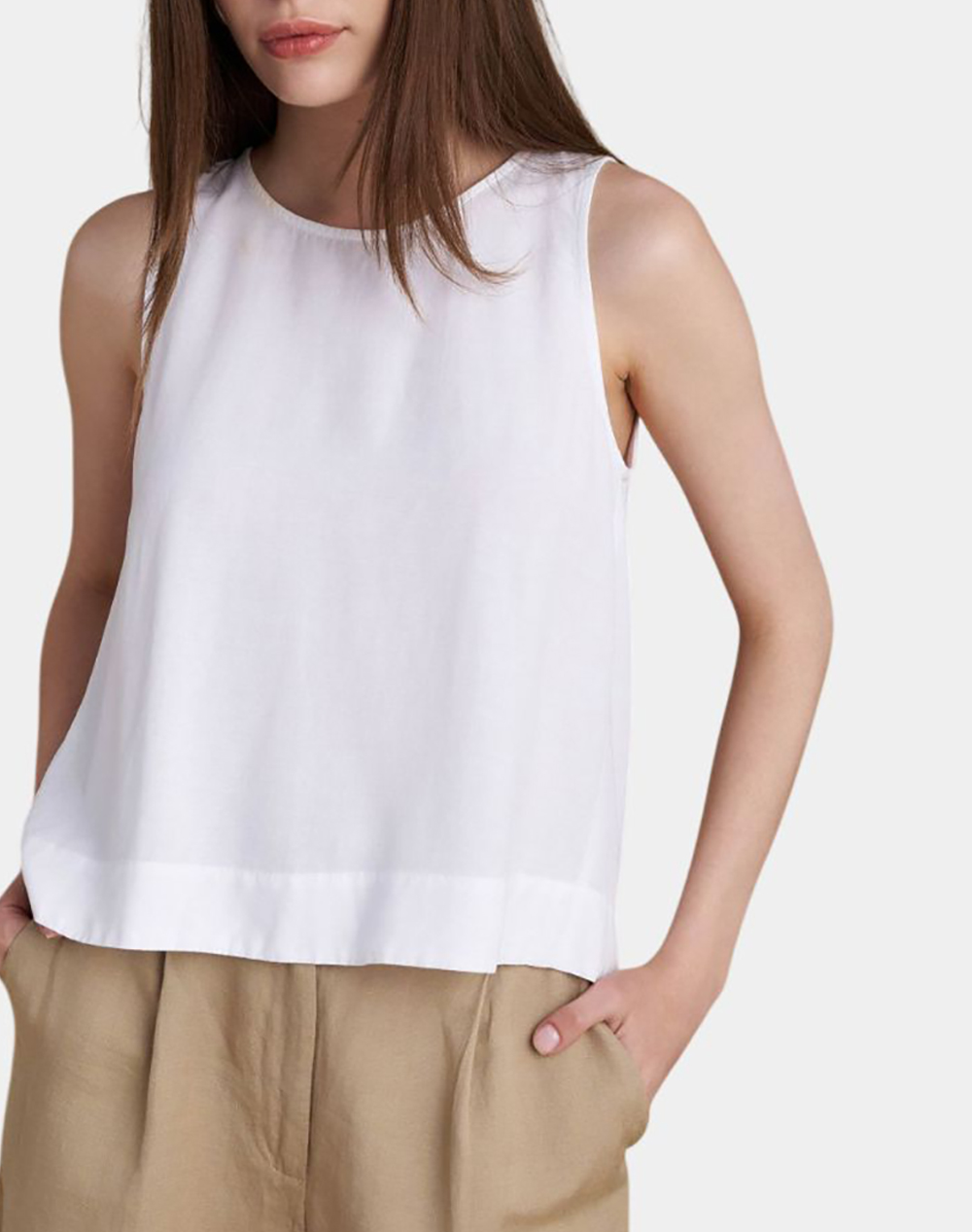 Attrattivo ATTRATTIVO ΤΟΠ 91259487-LEYKO White