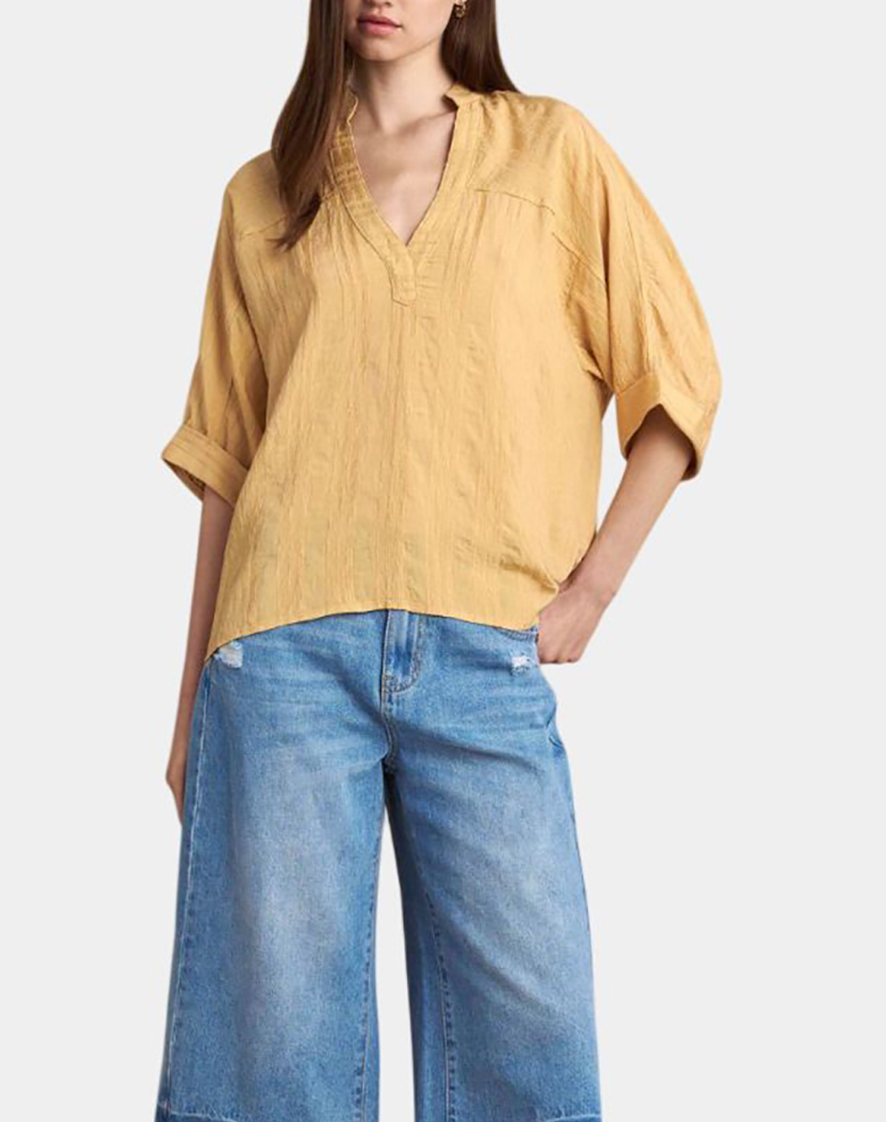 Attrattivo ATTRATTIVO ΤΟΠ 9923006-KITRI Mustard