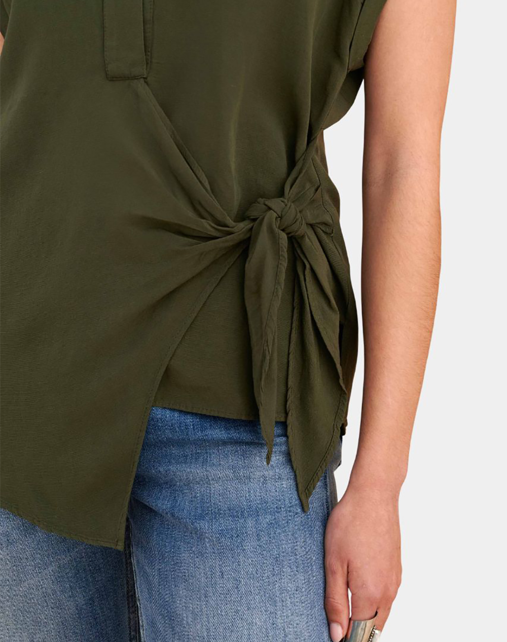 Attrattivo Τοπ 91259620-Xaki Khaki Γυναικεία ρούχα μπλούζες Κορμακια Politikos Shop Πολιτικός