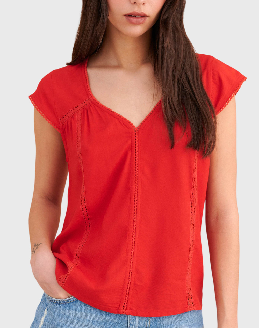 ATTRATTIVO ΤΟΠ 9912387H-KOKKI Red