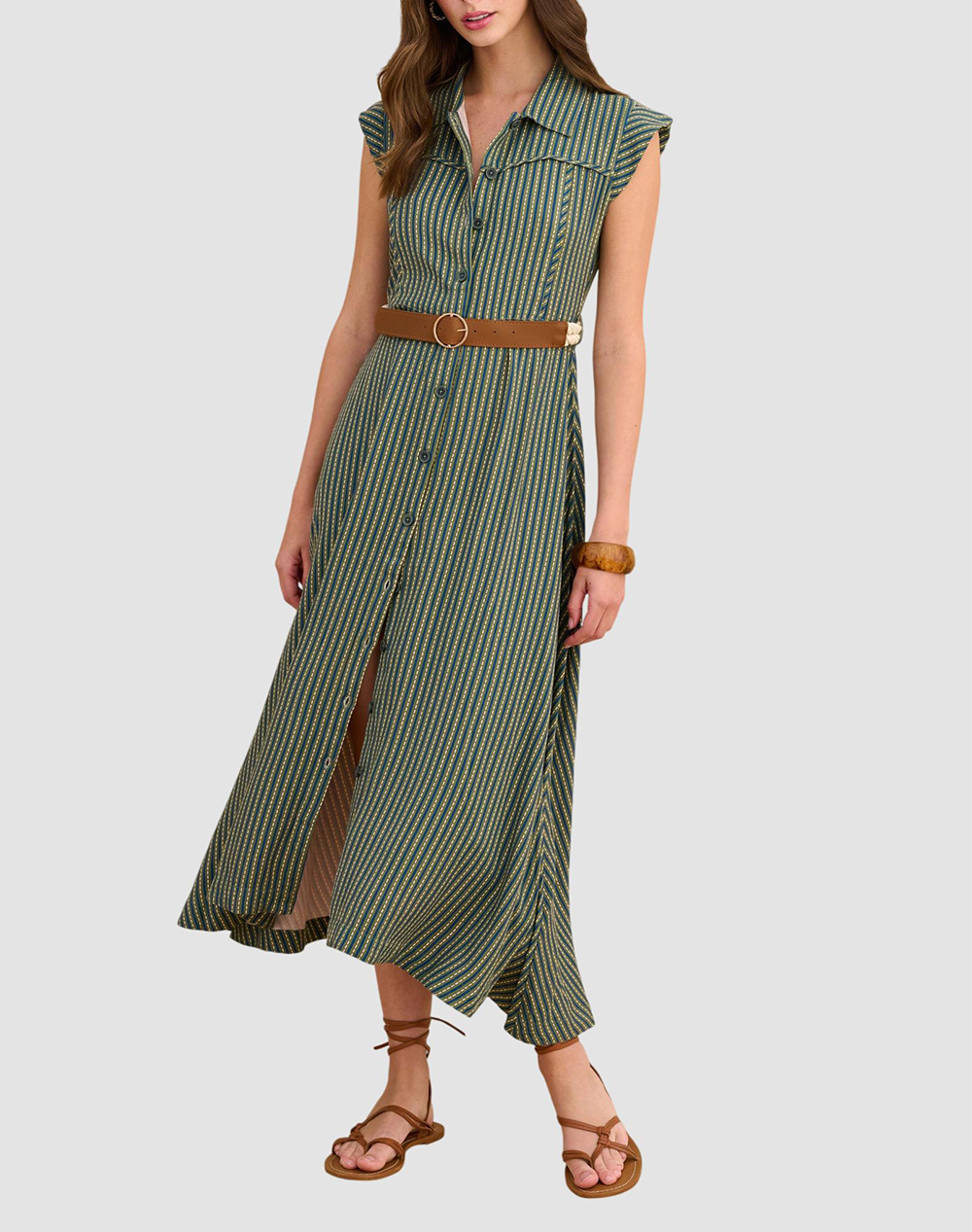 ATTRATTIVO ATTRATTIVO ΦΟΡΕΜΑ & ΖΩΝΗ 9923098-XAKI Khaki - 3