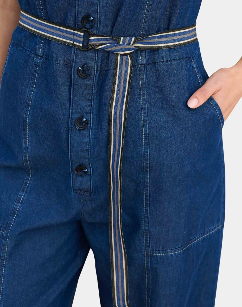 ATTRATTIVO ΦΟΡΜΑ ΟΛΟΣΩΜΗ 91253039-MPLE DenimBlue φωτογραφία