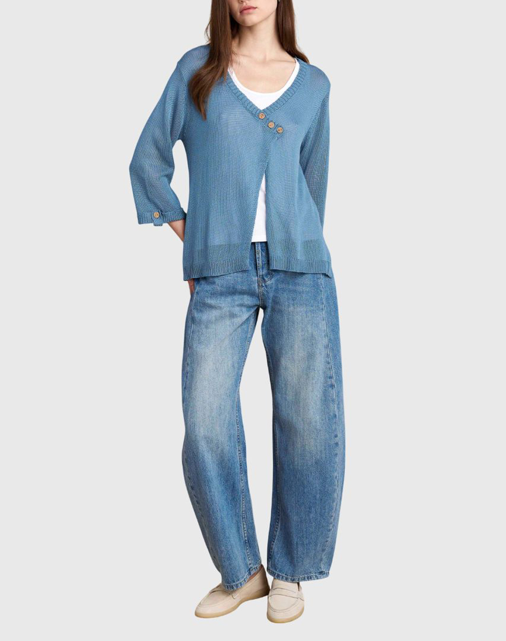 ATTRATTIVO ΣΕΤ 2ΤΜΧ ΜΠΛΟΥΖΑ 9P23439-MPLE Blue φωτογραφία