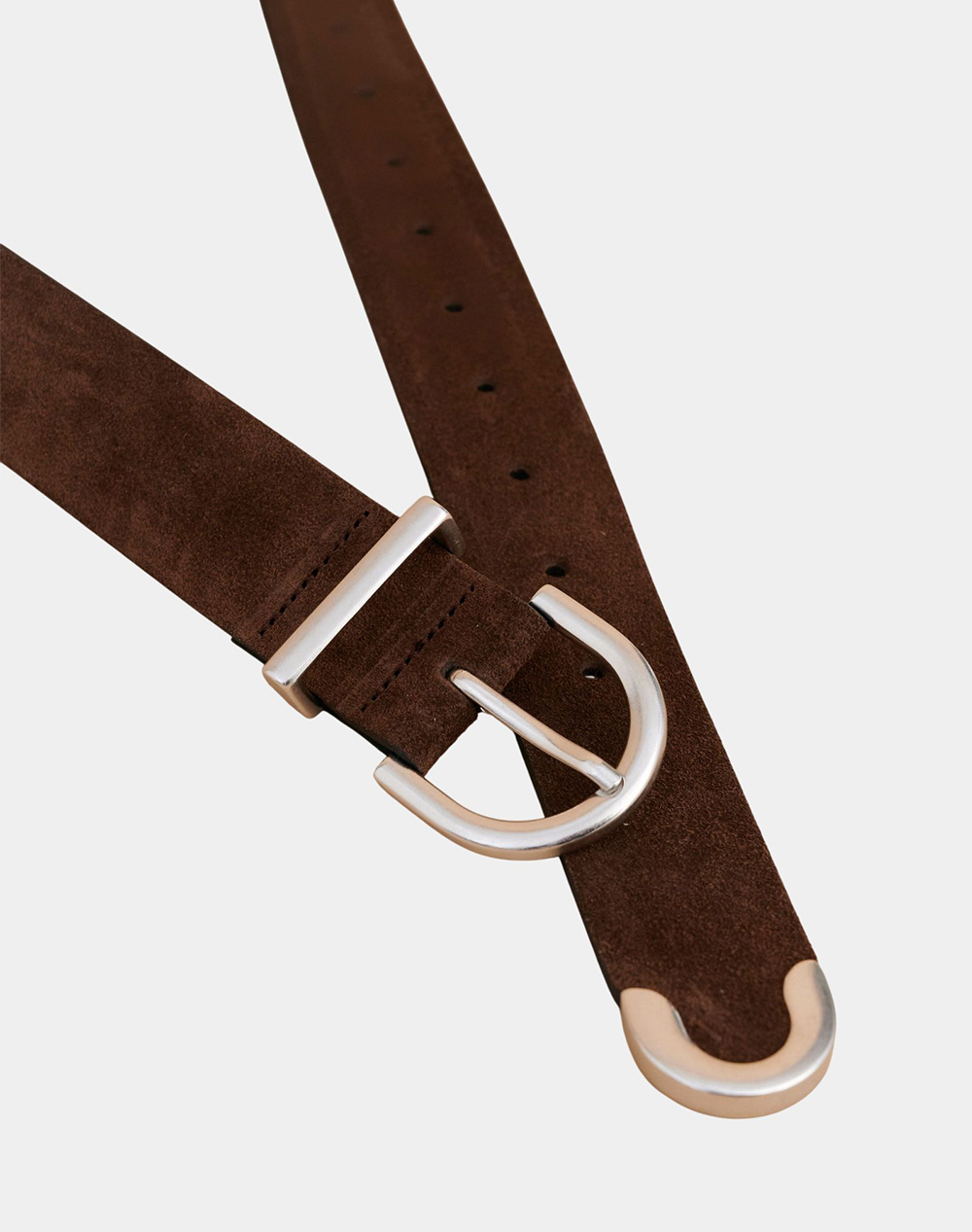 ATTRATTIVO ΖΩΝΗ ΔΕΡΜΑ 9Z23686-COFFE DarkBrown