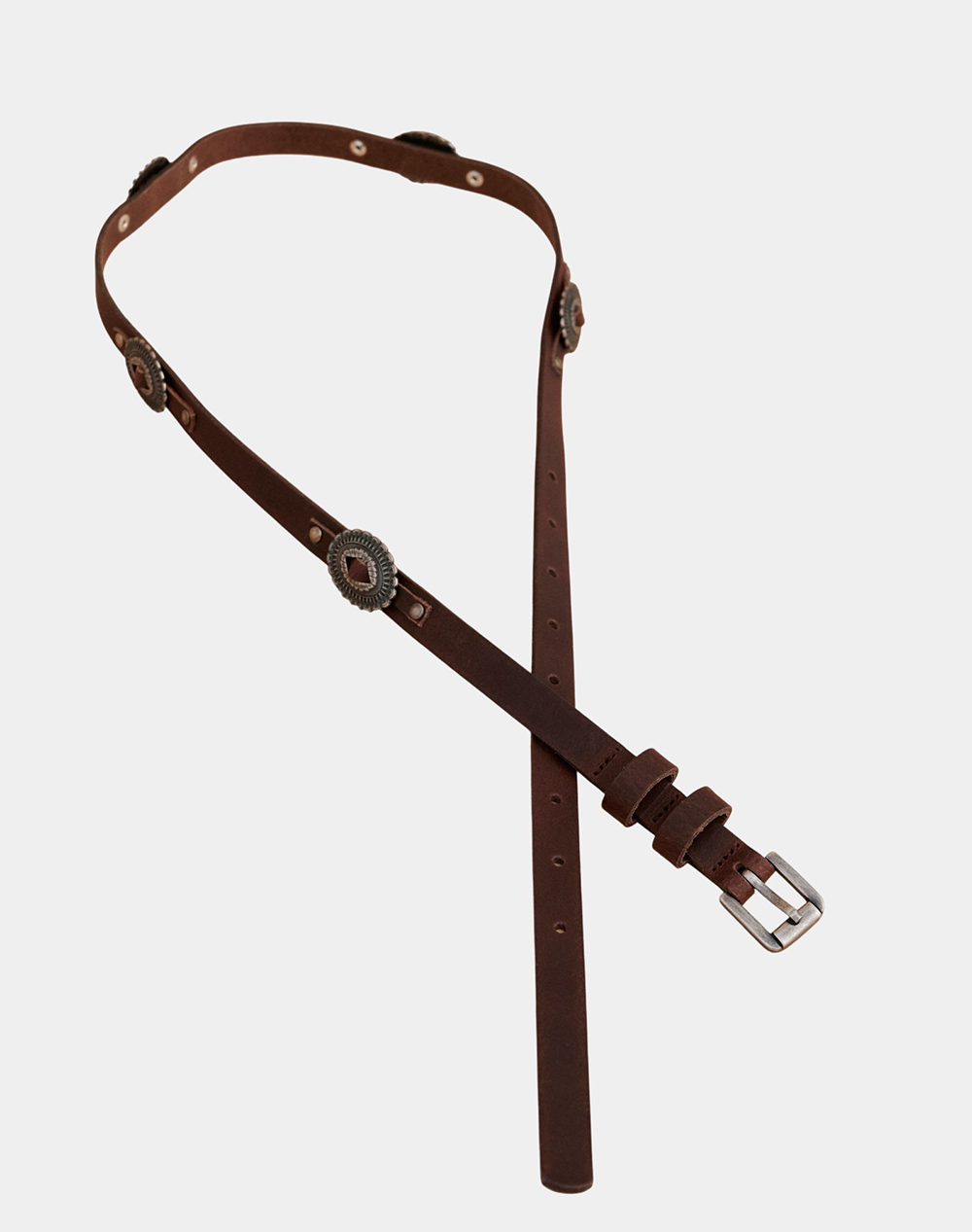 Attrattivo Ζωνη Δερμα 9Z23685-Cacao Brown Γυναικεία αξεσουάρ Ζωνες Politikos Shop Πολιτικός